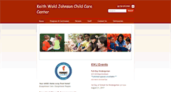 Desktop Screenshot of jfkchildcarecenter.org